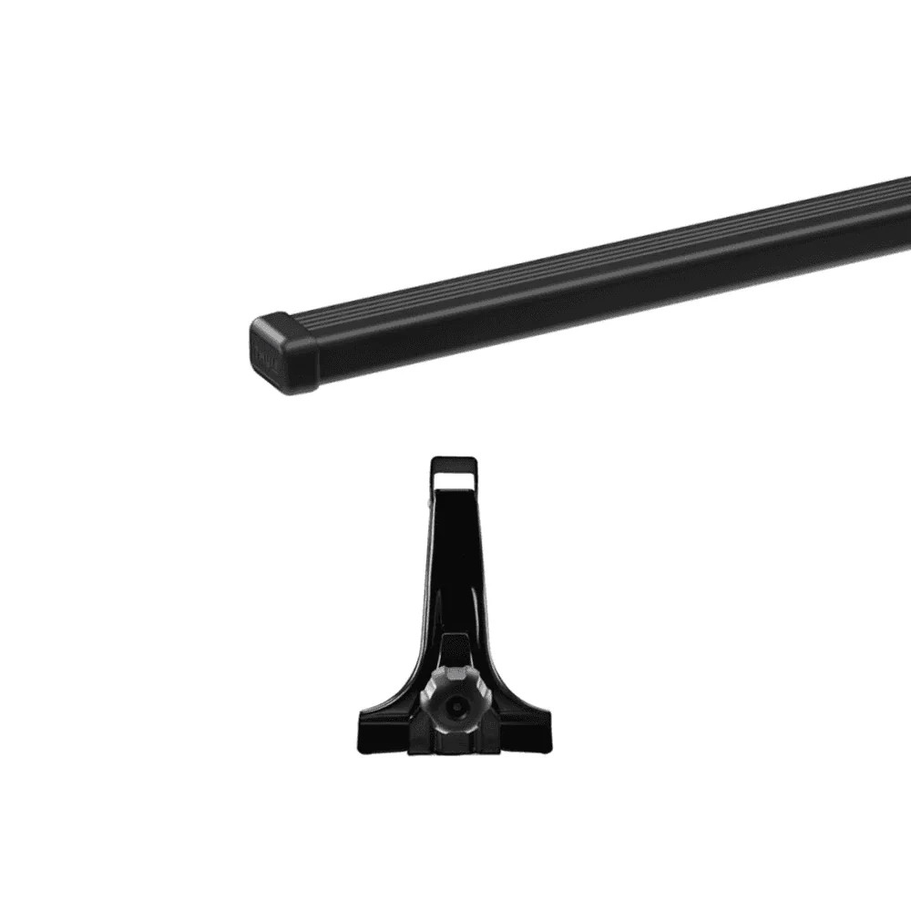 THULE Roof Rack For SUZUKI Jimny 3-Door SUV 2018- with Rain Gutters (SQUAREBAR)
