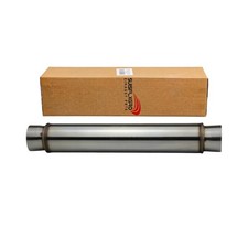Exhaust Resonator, Straight Gasflow Design, Quiet and Deep Sound Muffler, Made o