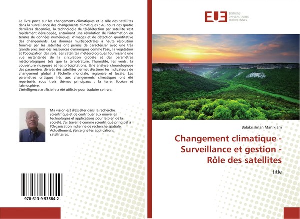 Balakrishnan Manikiam | Changement Climatique - Surveillance Et Gestion -...-image