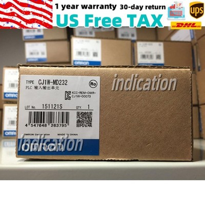 Omron CJ1W-MD232 PLC Module New One Fast Shipping CJ1WMD232  US Free TAX