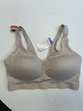 Warners Cloud 9 Tan Lightly Lined Wireless Bra (RM1041A-270) XL