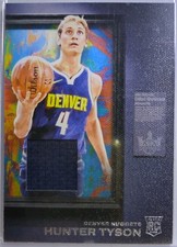 2023-24 Court Kings Hunter Tyson Debut Showcase Rookie Patch RC Denver Nuggets