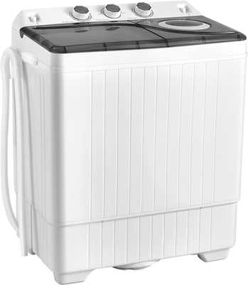 #ad Twin Tub 26Lbs Capacity Laundry Washer Portable Washing Machine 18Lbs GreyWhi $316.24