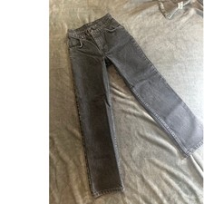 Levi's 506 Slim Jeans Kids Size 9 Black Excellent Vintage Black Tab Made in USA