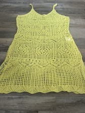 ebay crochet dress JOA Los Angeles Black Crochet Dress