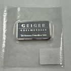 20 Gram Geiger Edelmetalle .999 Fine Silver Rectangular Bar-Sealed/Discontinued