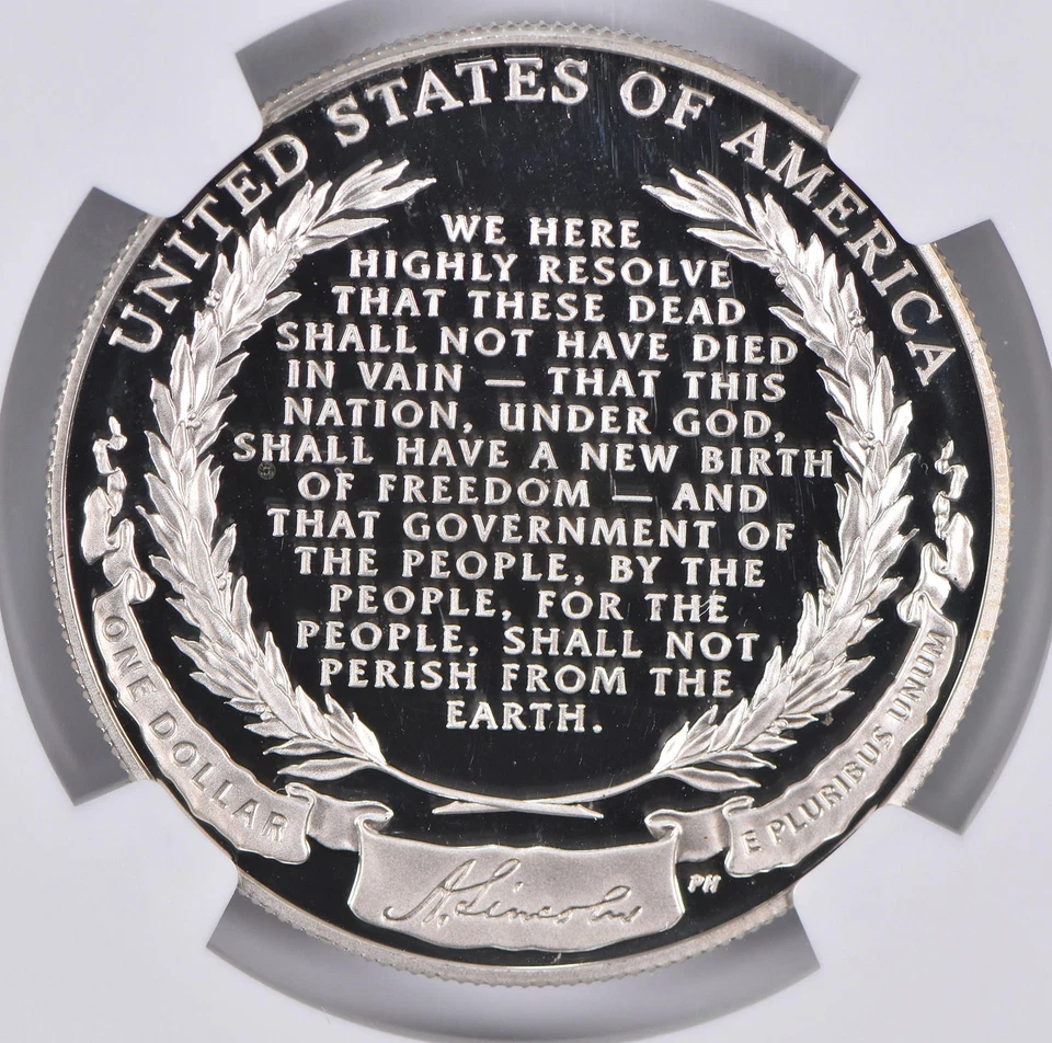 PF69 2009-P Abraham Lincoln Coin Chronicles Silver Dollar NGC Brown Lbl *1395 - Image 4 of 4