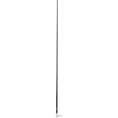 Scout 8' Black VHF Antenna 6db Heavy SS Ferrule with 6m RG-8X #PF AN NVHF00021T