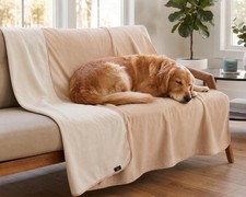 Catalonia Waterproof Bed Blanket, Washable Reversible Furniture Protector  C...