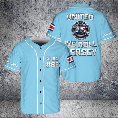 Baseball jersey Alan Team custom