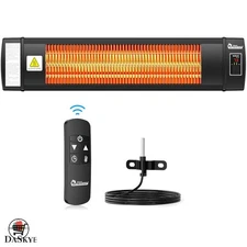 Smart Water-Resistant Greenhouse Heater - Fast Heating with Built-in Thermostat