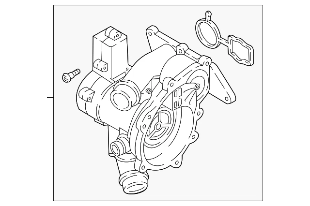 Genuine Thermostat Unit 06L-121-111-P - Image 3 of 4