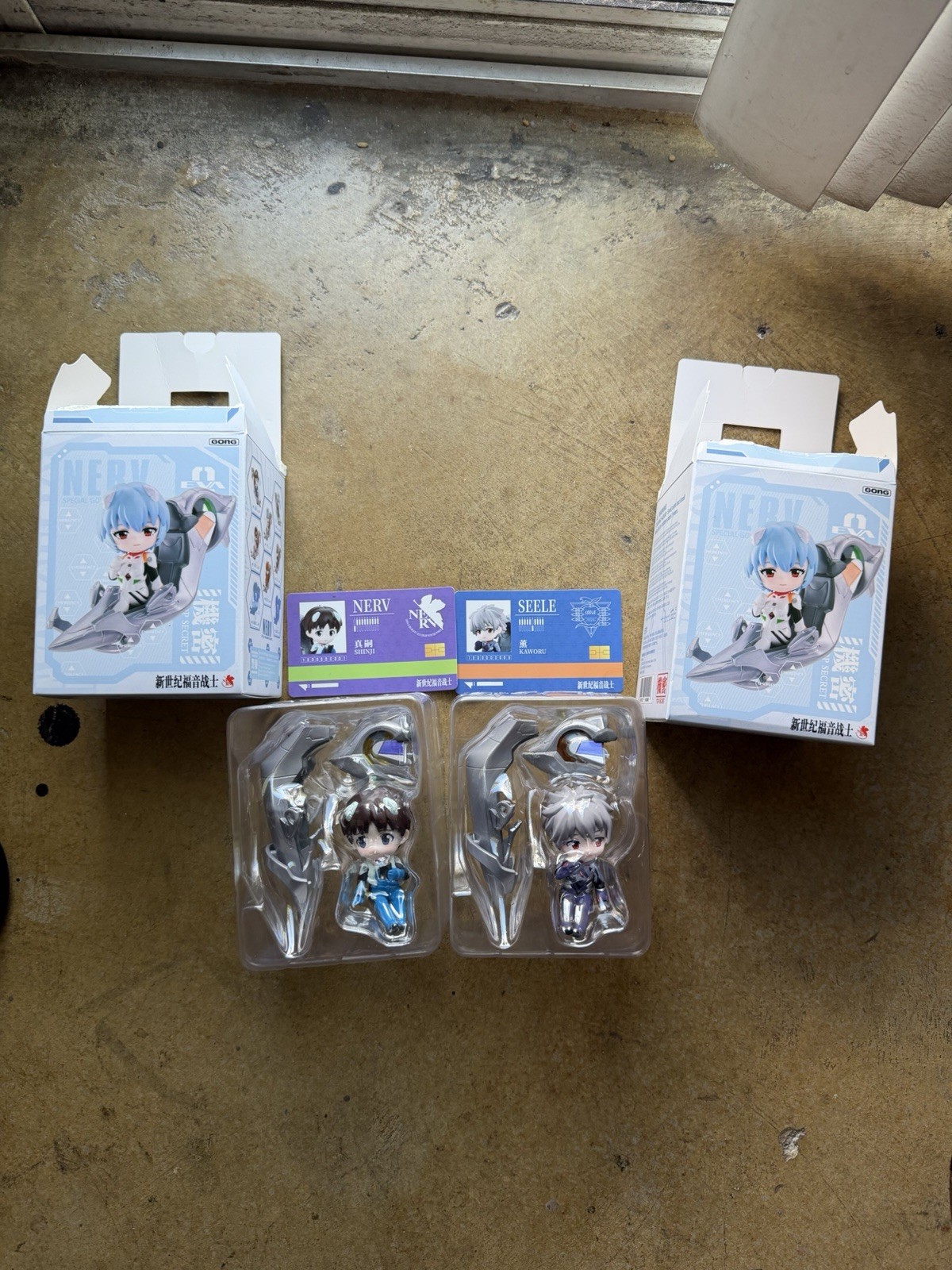 POP MART Evangelion Pilot Series Figures Authentic 3.54inches