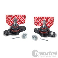 2X febi bilstein Traggelenke Unten Vorne Beidseitig Passend FÜR Hyundai Elantra