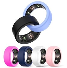 6 Pack Silicone Ring Case for Oura Ring Protector, Smart Rings Elastic Cover 02