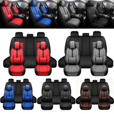 Full Set Leather Truck Seat Covers For Dodge Ram 1500 2500 3500 Front Rear Pads Full Set Leather Truck Seat Covers For Dodge Ram 1500 2500 3500 Front Rear Pads