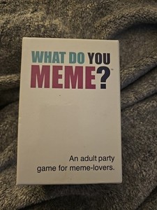WHAT DO YOU MEME? Core Game Original Version The Hilarious Adult Party Game NM