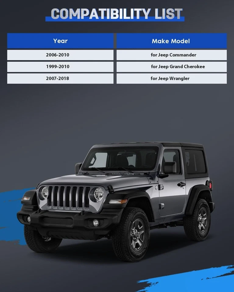 Adaptadores de rueda 5x127 a 5x114,3 centrados en buje 1" 5 orejetas para Jeep Commander - Paquete de 4 Foto 2 de 4