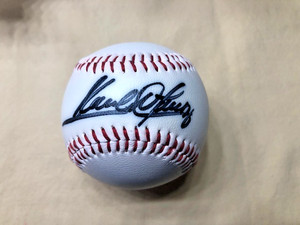 Vintage Auto Baseball/Sandy Alomar Jr./Signed In Person 1991/Cleveland/With Case