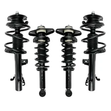 (4) Front Rear Complete Shocks Struts Assembly for 2002-2006 Mini Cooper S 1.6L