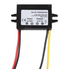 12V 2A DC Power Supply Converter Accepting 15-80V Wide Range Input Voltage