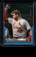 Jordan Montgomery - 2022 MLB Topps Now #761 Blue 15/49 Parallel