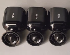 Lot of 3  Netgear Arlo Pro 4 VMC4041P Add-On Wireless Camera w/ Battery - BLACK