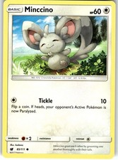 Minccino Common SM - Crimson Invasion 85/111 LP