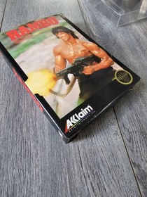 Rambo NES CIB, 1988, Nintendo, Vintage Rare ,insert And Paper Tested💥