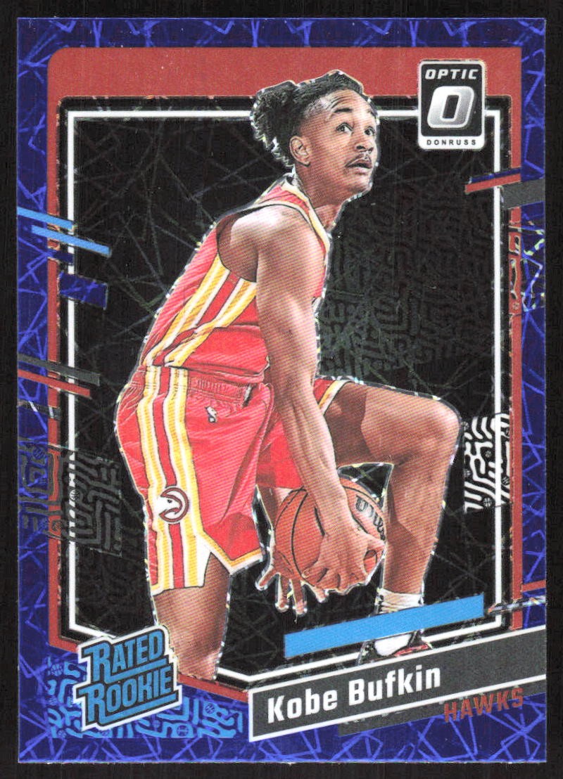 8841J 2023-24 Donruss Optic #220 Kobe Bufkin Blue Velocity