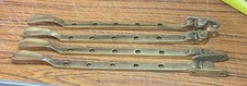 4 Antique Vintage Retro Brass Casement Window Stays Handles Old Victorian Style