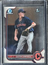Campbell, Justin - 2022 Bowman Draft Chrome