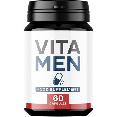 PHARMANN VITA MEN – 60er Pack | Vitalität & Energie | Kräuterkomplex für Männer