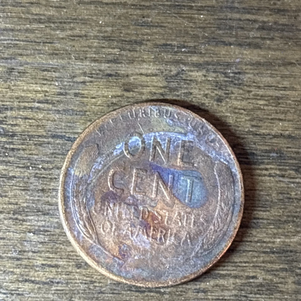 1948 D Lincoln Wheat Penny - Errors On Top Rim, "L" On Rim - Image 3 of 3