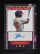 2024 Panini Stars and Stripes Crystals 19/25 Blake Bowen #NTS-BB Auto 0j81