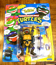 Sealed 1991 TALKIN DONATELLO Teenage Mutant Ninja Turtles Unpunched Playmates