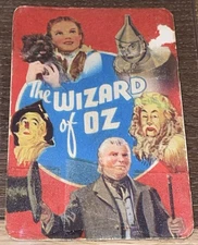 1940 Castell Bros. Ltd. WIZARD OF OZ Rare Header Card Wicked Glinda Elphaba RARE