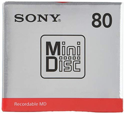 Sony MD Blank Minidisc 80 Minutes Recordable MD MDW80T