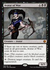 MTG Avatar of Woe, Light Play, English Conspiracy: Take the Crown
