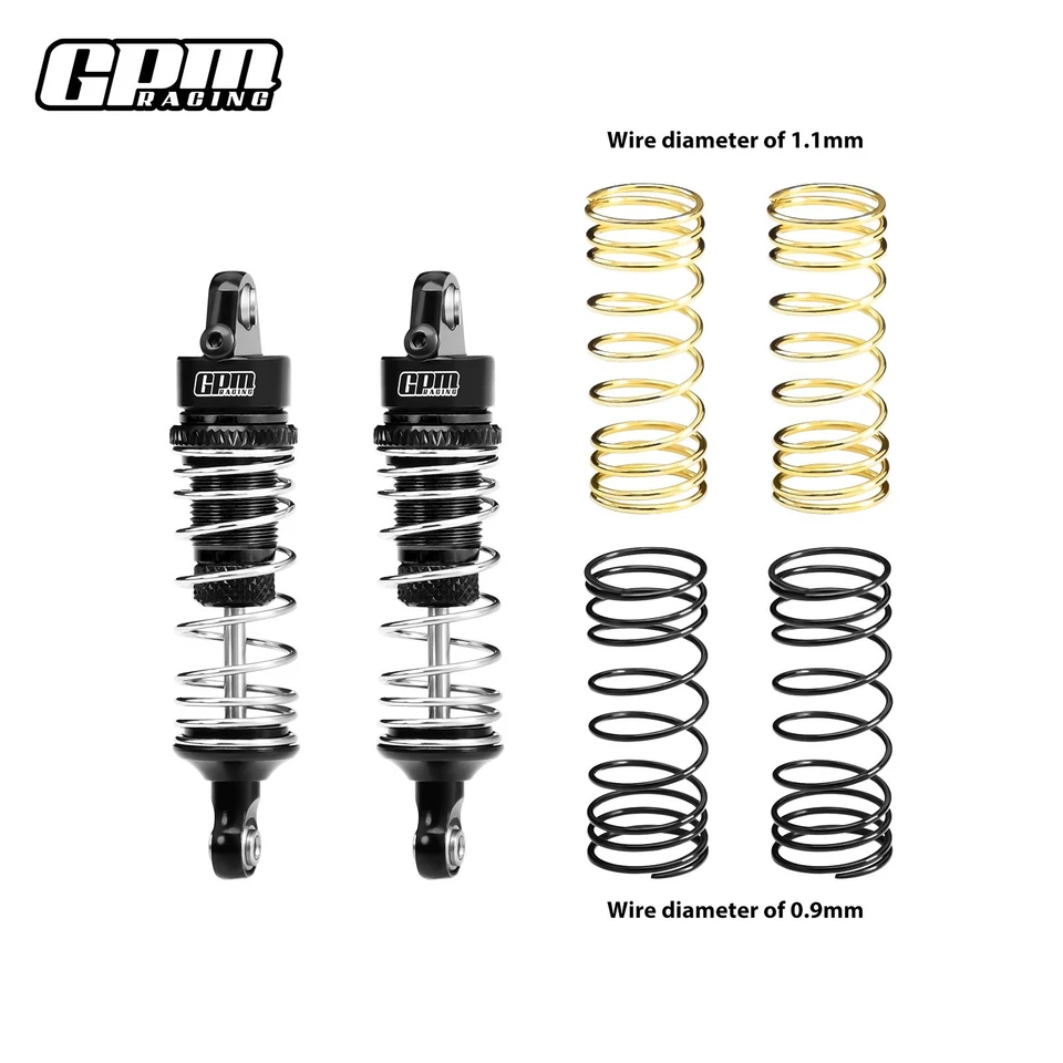 GPM 7075 Alu F/R Progressive Spring Shock ARRMA 1/18 Granite Typhon Mojave Grom - Image 2 of 4