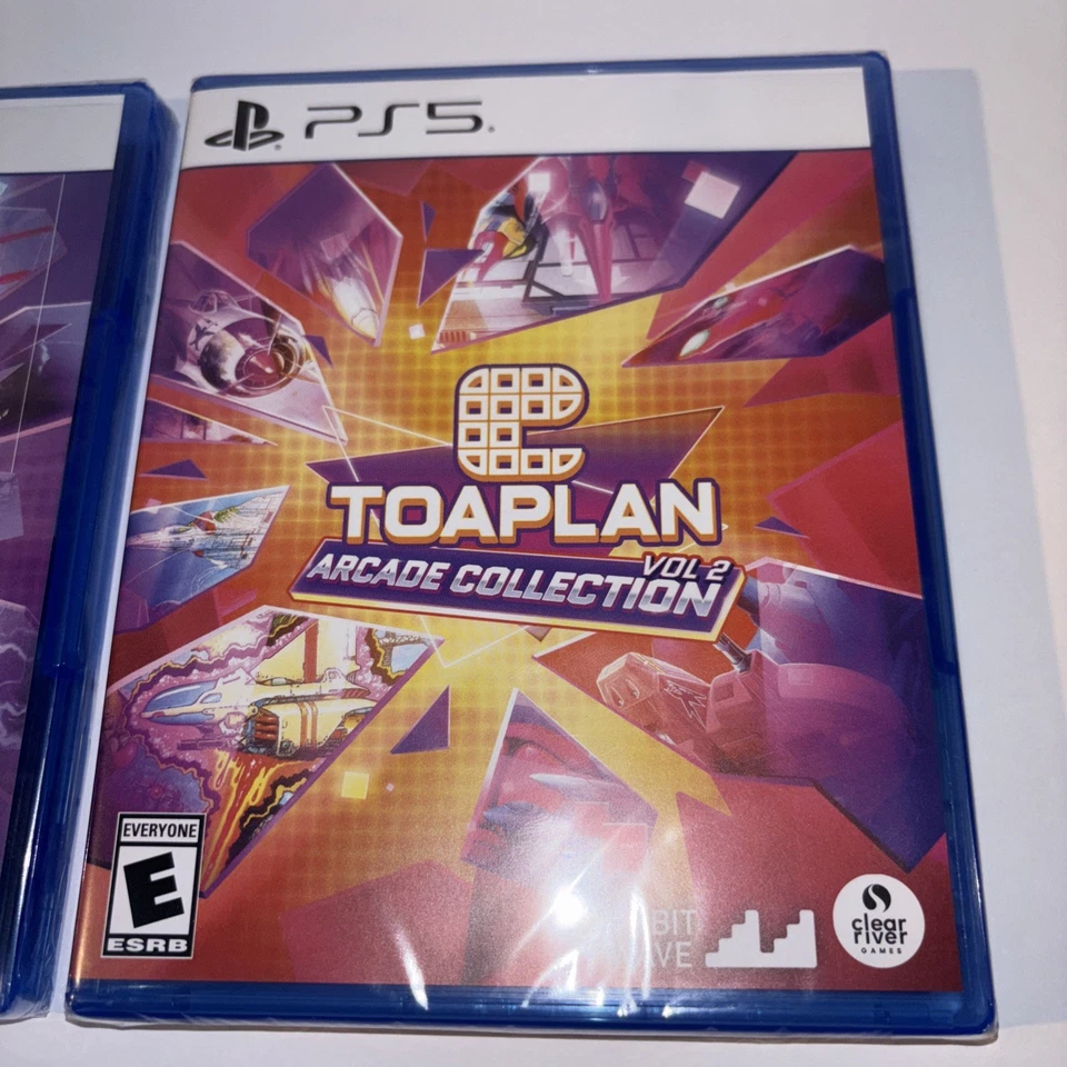 NEW TOAPLAN ARCADE COLLECTION VOL 1 & 2 LIMITED RUN GAMES PS5 IN HAND TO SHIP! - Image 3 of 4