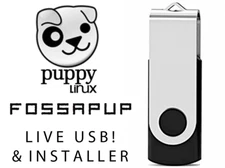 Puppy Linux Bootable USB Fast OS Runs from RAM even old PCs Browser + Save State