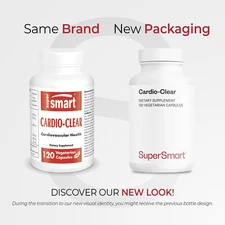 Supersmart Cardio Clear (Garlic EDTA Supplement) - with Malic Acid, Calcium Diso