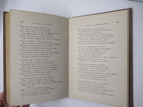 Outline Of Elocution G. Walter Dale 1885 Manual Vocal Articulation HB Rare - Picture 24 of 24