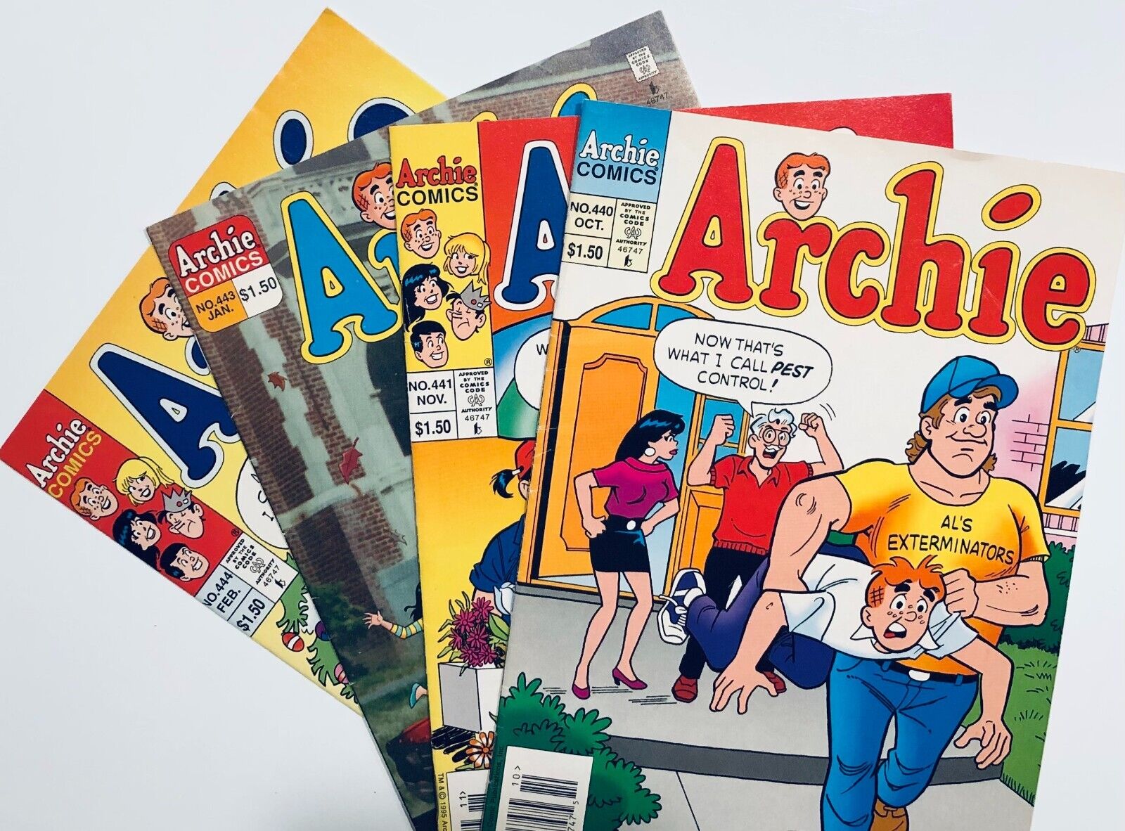 4 Comic Lot - Archie Comics - 1995/96 - Veronica, Betty, Reggie, Jughead, A-C