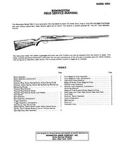 Remington Field Service Manual Model 550 1gunsmith For Sale Online Ebay
