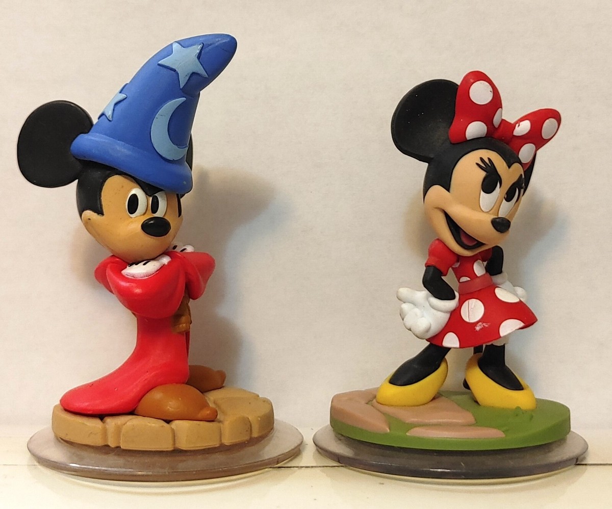 Disney Infinity-Minnie Mouse +Mickey Mouse Sorcerer's Apprentice