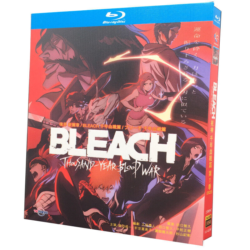 Bleach: Thousand-Year Blood War Blu-ray and DVD Planned - Siliconera