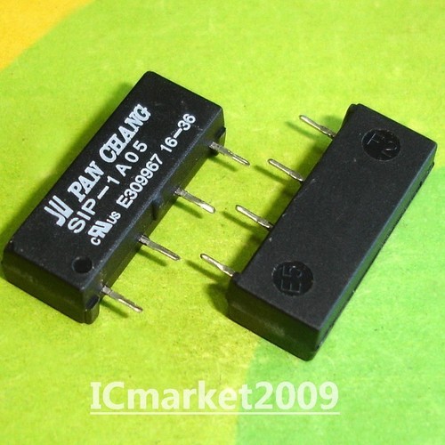 PAN CHANG SIP-1A05 Reed Relay – 5V, 50pcs, Original, DIP, New-880260