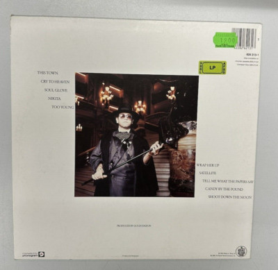 LP - Elton John   Ice On Fire - Rock, Pop - 1985